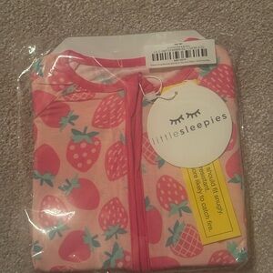 Little Sleepies Sweet Strawberries Zippy